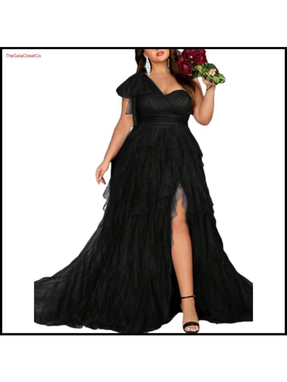 Plus Size Formal Maxi Dress Chiffon A-Line Wedding Guest Bridesmaid
